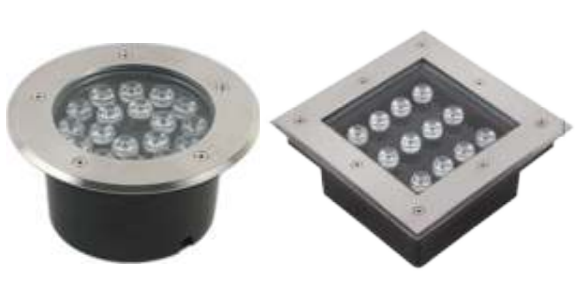 Underground 75 Light with Bridgelux COB LED: High Brightness, Durable IP65 Waterproof LED Underground Light for Landscape and Pathway